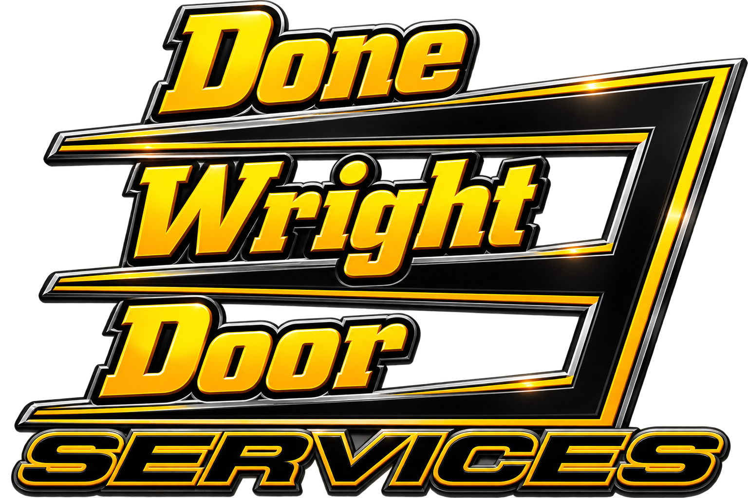 Done Wright Door Services Logo
